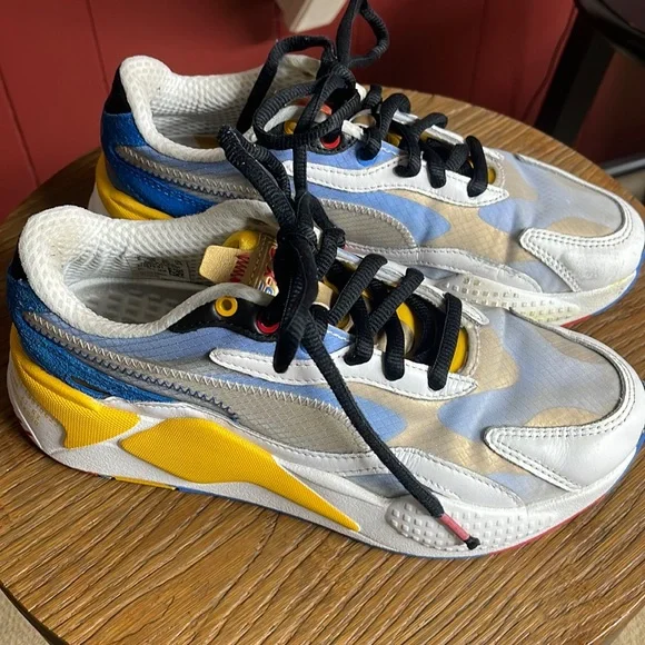 Puma Shoes Puma Rsx Sonic The Hedgehog Size 6c Shoes Used But